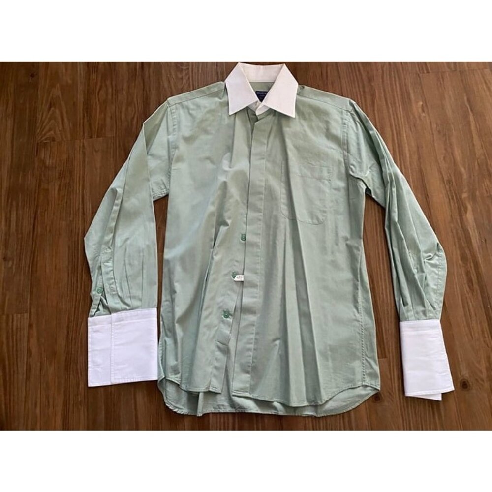Modena French Cuff Button Up Shirt (Regular Fit 15.5 32/33)
